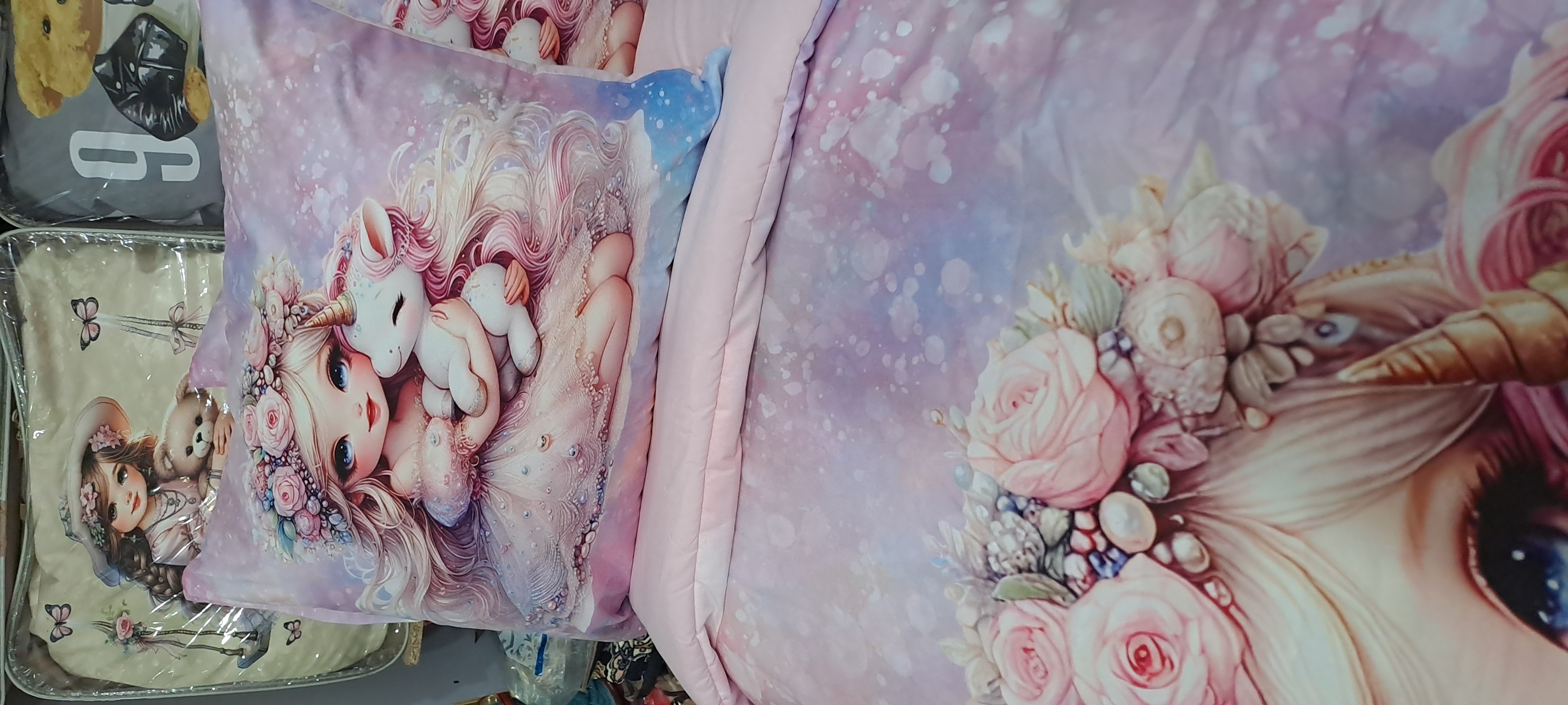 روتختی یکنفره مخمل سه بعدی